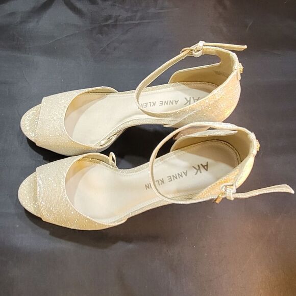 BRAND NEW ANNE KLEIN PEEP TOE BLOCK STILETTOS SANDAL - Picture 12 of 12